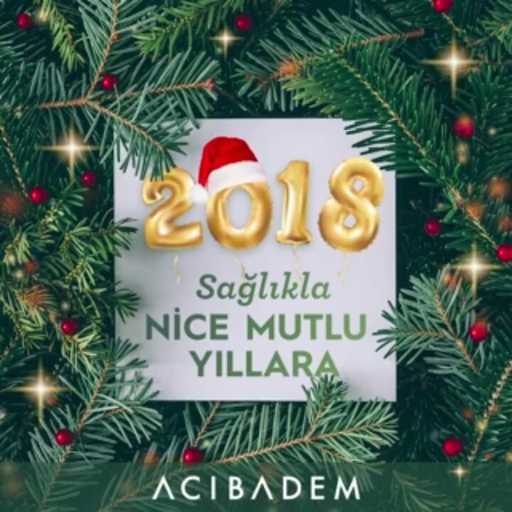 Sevdiklerinizle mutlu ve sağlıklı bir yıl dileriz!