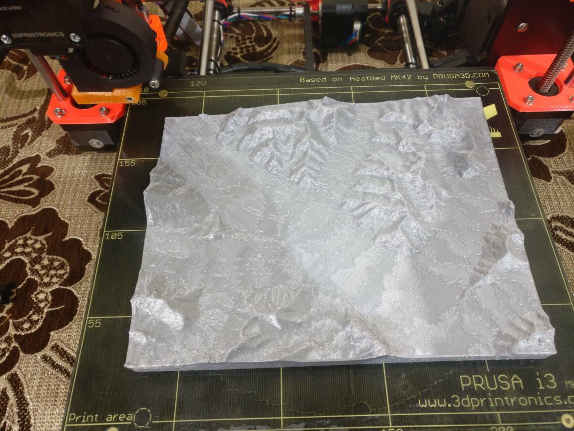 3DPrintronics's tweet photo. This new year we pay tribute to the #IndianArmy manning the mighty #Siachenglacier by dedicating this #3dprinted #Siachen model. Printed on #prusai3mk2s #3dprinter by #3dprintronics @adgpi @NorthernComd_IA @INDIANARMY14 @atahasnain53 https://t.co/xnXo2028oQ