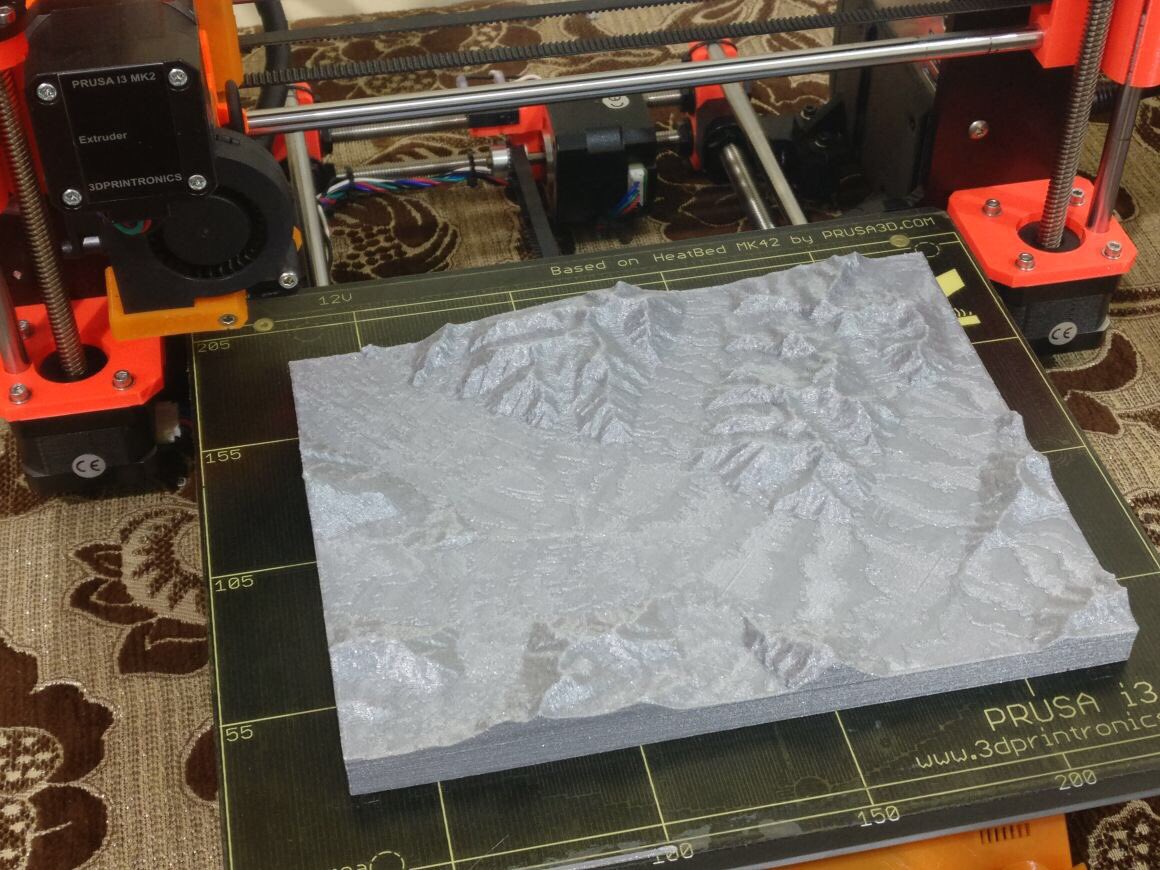 3DPrintronics's tweet photo. This new year we pay tribute to the #IndianArmy manning the mighty #Siachenglacier by dedicating this #3dprinted #Siachen model. Printed on #prusai3mk2s #3dprinter by #3dprintronics @adgpi @NorthernComd_IA @INDIANARMY14 @atahasnain53 https://t.co/xnXo2028oQ