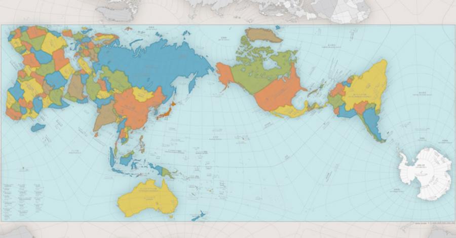Limportant_fr's tweet image. Voici la carte du monde la plus exacte jamais conçue limportant.fr/infos-selectio… #INFOS2017