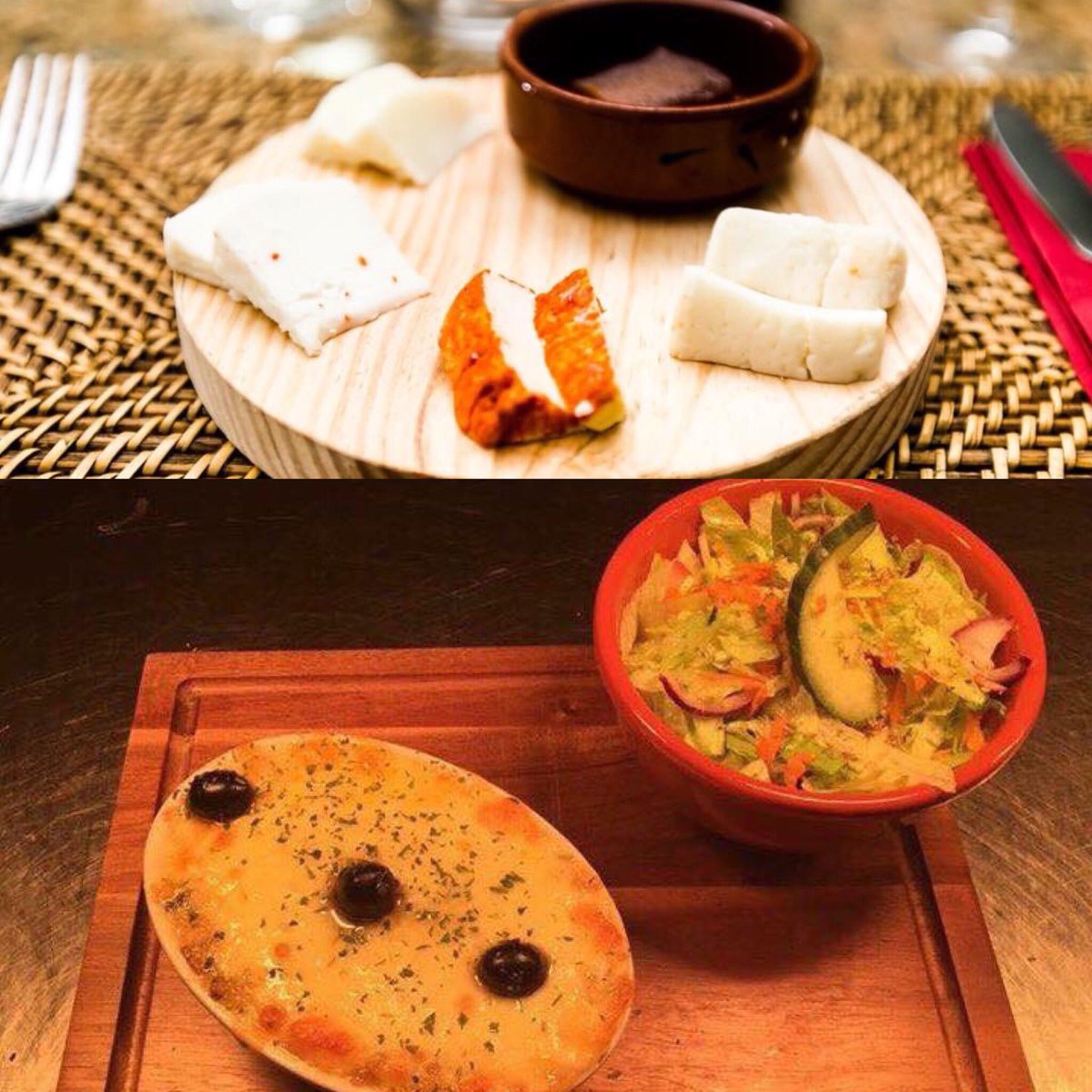 MaeMariaUK's tweet photo. #Lunchtime at Mรฃe Maria ๐ #cheese #marmelade #saltedcod #codpie #salad #vegan #vegetarian #gluttenfree https://t.co/TV9FZgCSkr