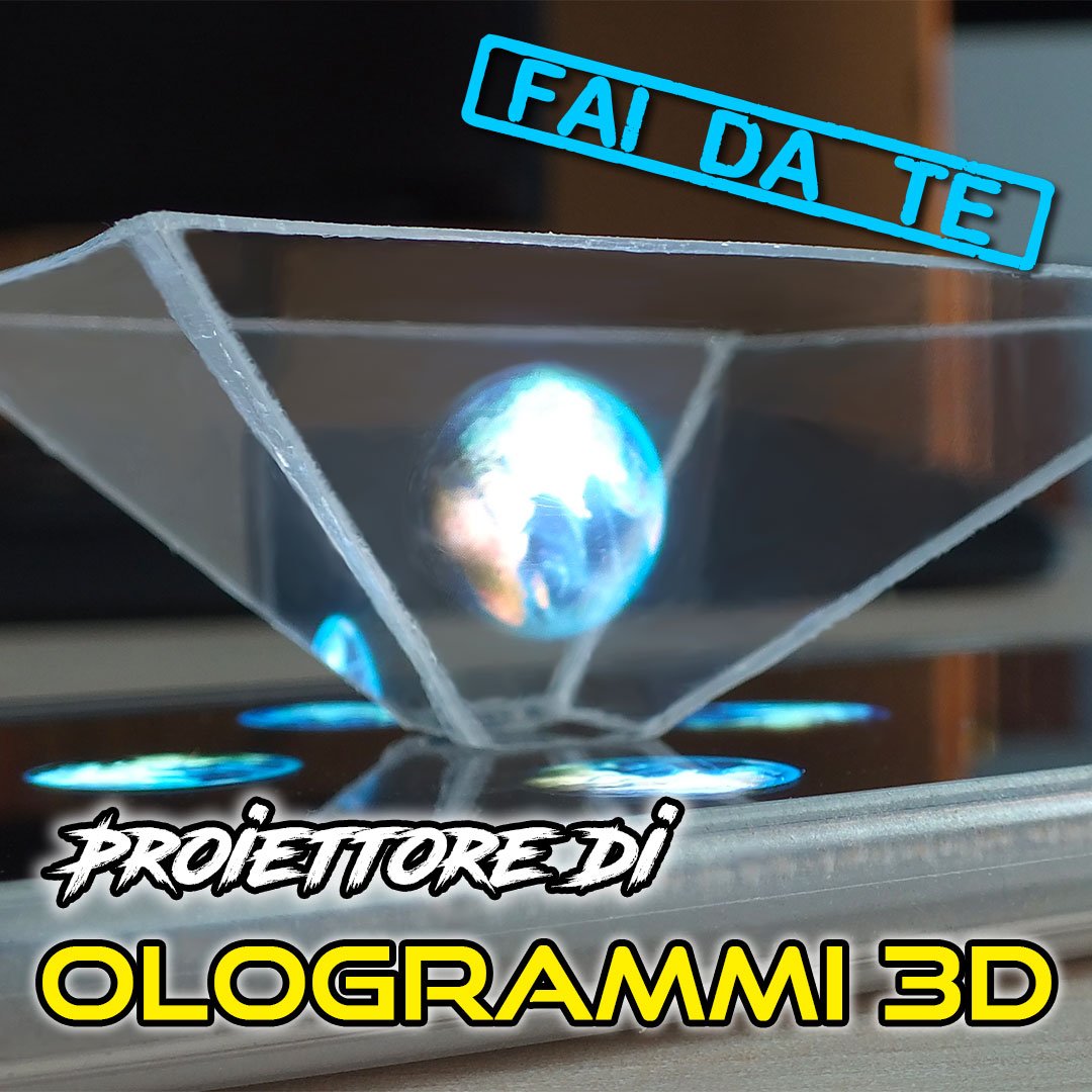 TechMakerIT's tweet image. Per iniziare il nuovo anno, 2 nuovi video sugli ologrammi 3D per smartphone fai da te. youtube.com/c/ItalianTechP… #italiantechproject #progetti2018 #proiettoreolografico #ologramma #hologram #piramideolografica #faidate #diy #progetti #progettifaidate #ologrammi3d