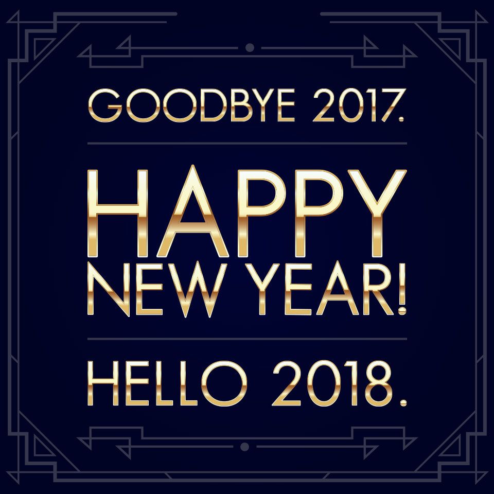 Goodbye 2017. Hello 2018. Happy New Year! Now that the countdown is over, let’s set some goals and get inspired. You can totally make this your best year yet!