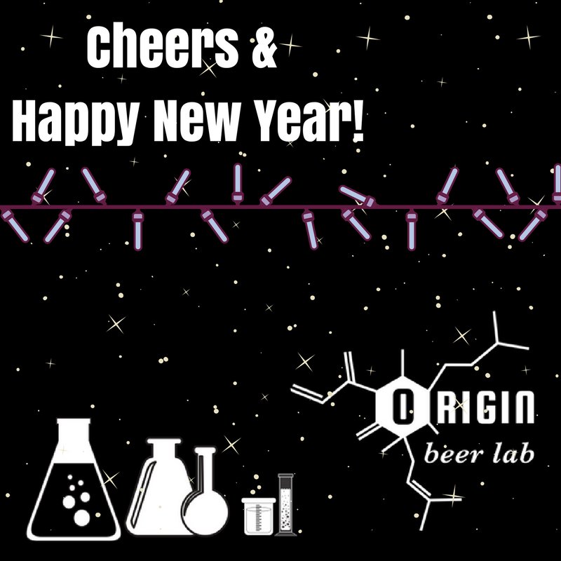 Cheers to good beers in the New Year!