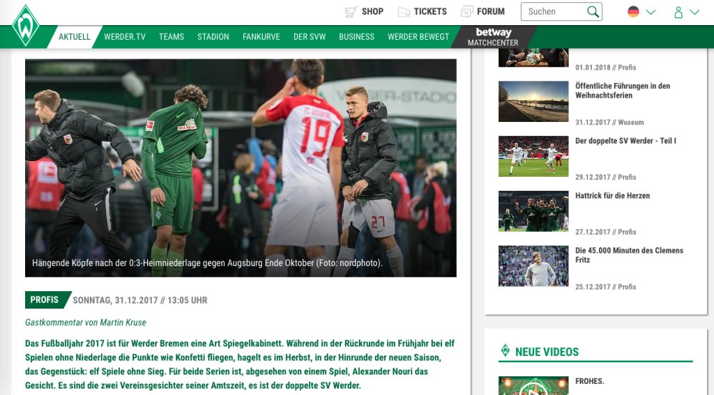 Werder Bremen – Jahresrückblick 2017 sosojaja.wordpress.com/2018/01/01/wer…