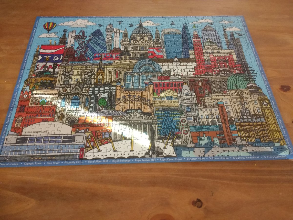 Perf_ctlyPamela's tweet photo. I was left alone next to an incomplete puzzle again...
Difficulty rating 2! #Puzzletastic https://t.co/JQAbRej3Yj