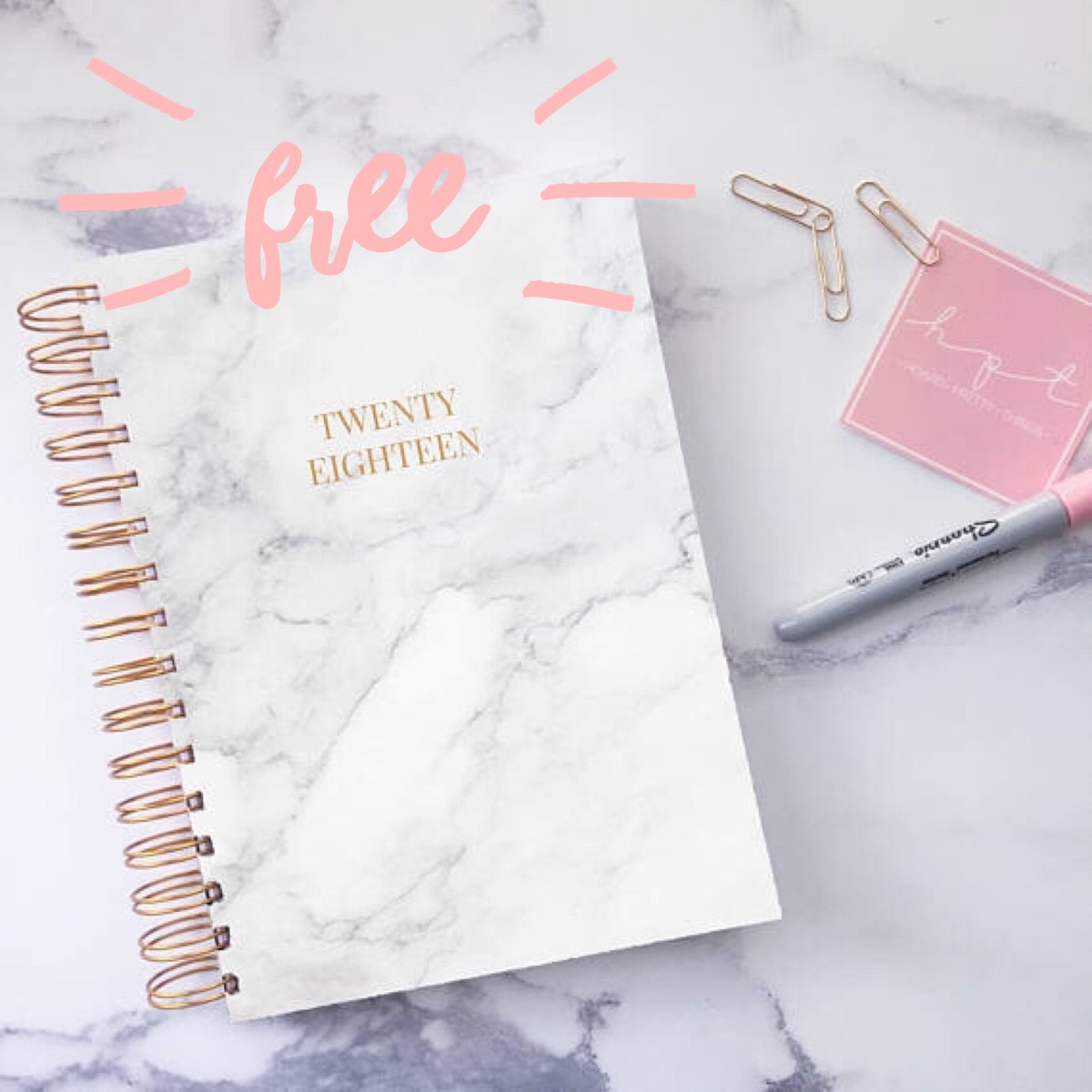 For today and tomorrow only, when you join <a href="/AndsotoShop/">And so to Shop</a> with our January offer you will receive your very own FREE Personalised Planner/Notebook from @hoardprettythings 
andsotoshop.com/sell-on-and-so… #smallbusiness #growmybusiness #2018 #myyear #indiebusiness #indie #uk #astw