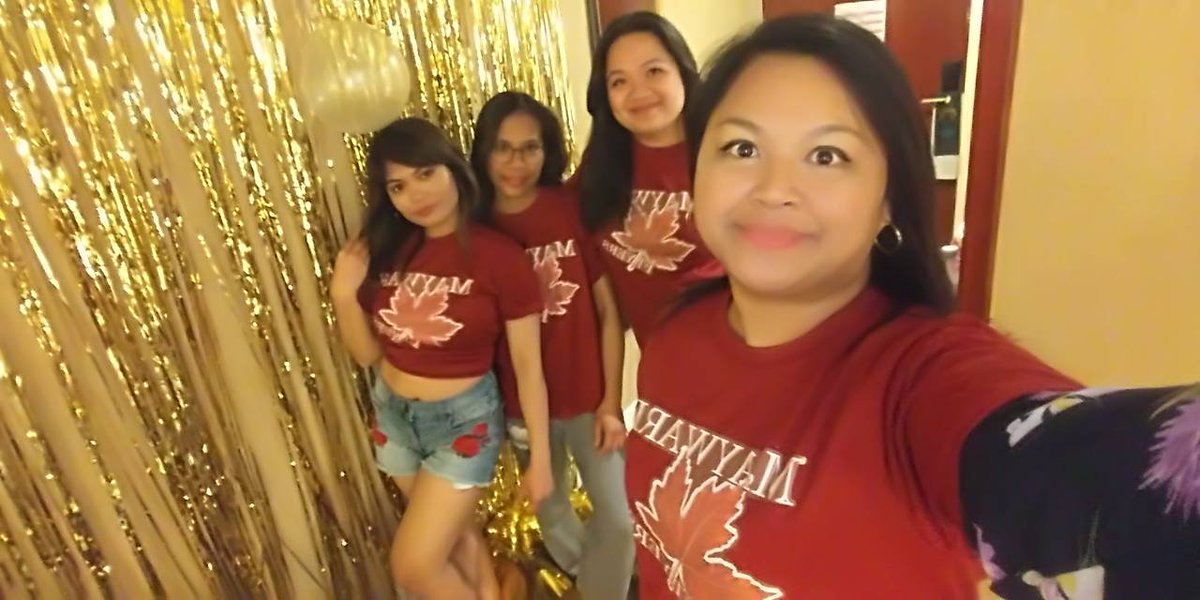 AnnaBanana045's tweet photo. And also meeting my MayWard Toronto Family! 

@MAYWARDCANADA71 @maimai_1921 @yssatelier @sweetyarlyn2329 @lou48197 @agnesmathews13

Laban parin! I love you guys! 

#MAYWARDWalangKaPARIS https://t.co/vGrUSgPy4f