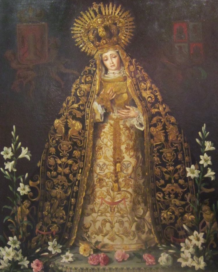 Alcielocon_ella's tweet photo. 2018, año de la #Victoria
Coronación Canónica de la Virgen de la Victoria de @columnayazotes #VictoriaCoronación #MaríaenelCorazón y L Aniversario de la Virgen de la Victoria Coronada de @HdadVictoria #LVictoria #VictoriaHuelva
Uno de enero, #SantaMaríaMadreDeDios https://t.co/DN178QB0a5