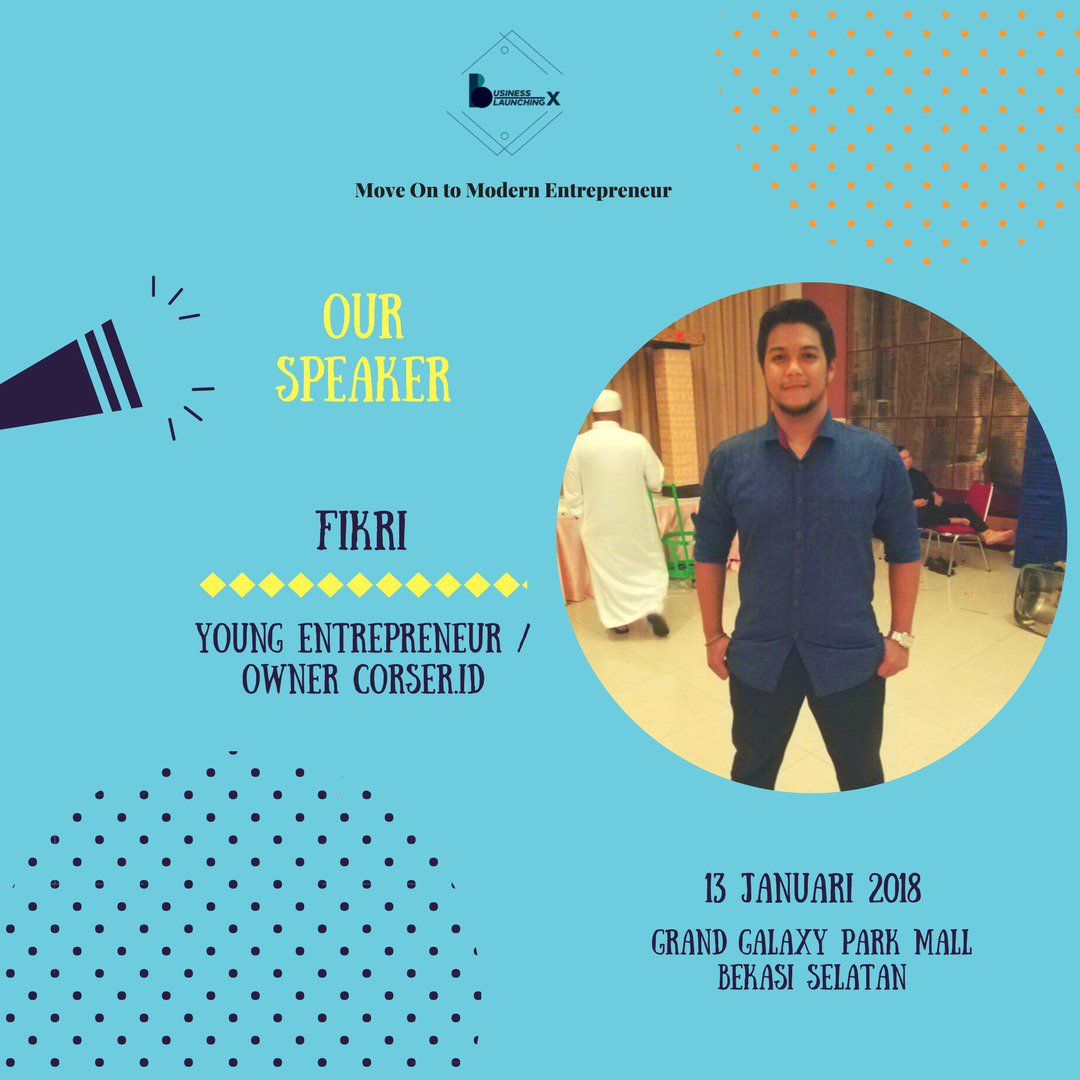 Hi guys welcome to 2018 🎉🎉 <a href="/bizlaunching/">Biz Launching UAI</a> have freetalkshow yeay !!!! .
.
.
Chit chat about business with Fikri as <a href="/corser/">Corser</a>.id Owner ( Alumni FE Manajemen UAI ) <a href="/kmfe_uai/">KMFE UAI</a> .
.
Grand Galaxy Park 
Saturday 13th january 2018 
1:20  pm onwards
.
.
See you at venue ❤️