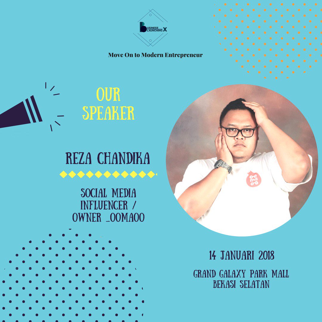 Hi guys welcome to 2018 🎉🎉 <a href="/bizlaunching/">Biz Launching UAI</a> have freetalkshow yeay !!!! 

Chit chat about business with Reza Chandika ( <a href="/rezachandika/">Reza Chandika</a> ) as <a href="/_oomaoo/">omario</a> Owner and also as Social Media Influencer

Grand Galaxy Park 
Saturday 14th january 2018 
1:20  pm onwards

See you at venue ❤️
