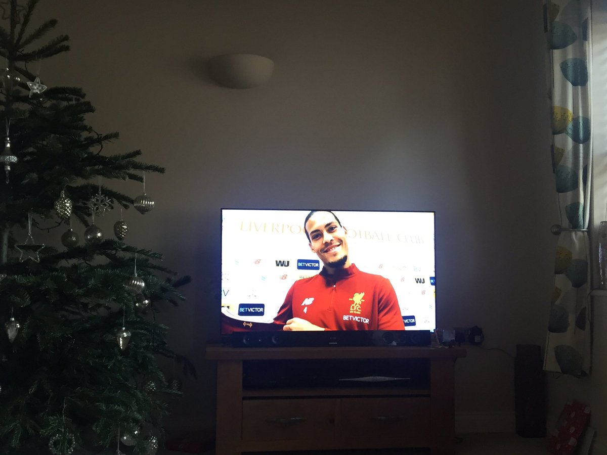 BenWebbLFC's tweet photo. Perfect start to 2018......#VVDDay 🎄🇳🇱 https://t.co/ydcrIY5zDX
