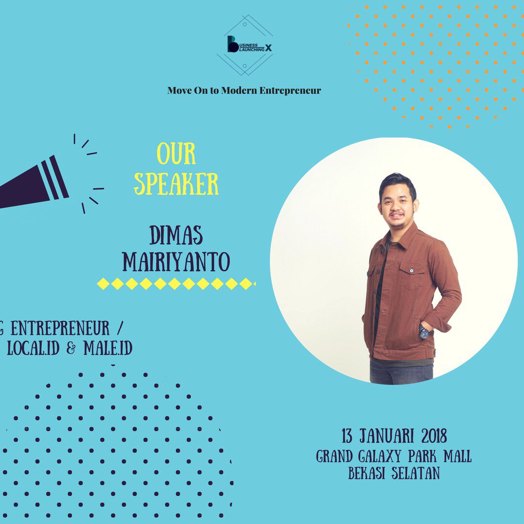 Hi guys welcome to 2018 🎉🎉 <a href="/bizlaunching/">Biz Launching UAI</a> have free talkshow yeay !!!! .
.
.
Chit chat about business with Dimas Mairiyanto as owner <a href="/local/">enemenemeck</a>.id and <a href="/male/">۟</a>.id .
.
.
Grand Galaxy Park 
Saturday 13th january 2018 
1:20  pm onwards
.
.
See you at venue ❤️