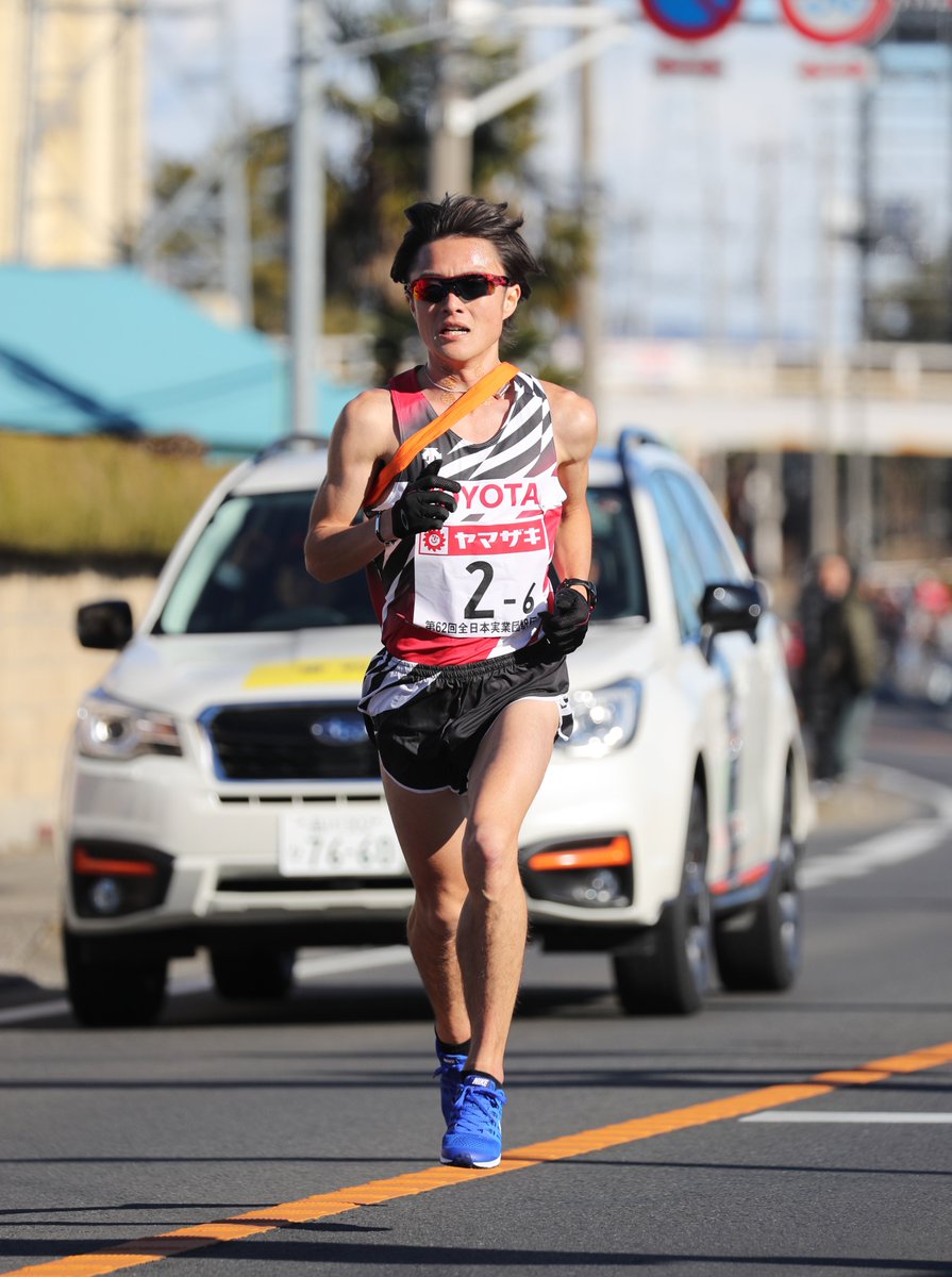 M Kawaguchi Sur Twitter ニューイヤー駅伝 ６区 窪田忍選手 トヨタ自動車