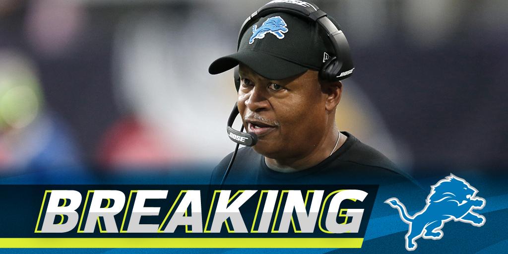 NFL's tweet photo. .@Lions fire head coach Jim Caldwell: https://t.co/Wr7BAj0o9H https://t.co/d5Fy6KA3f1