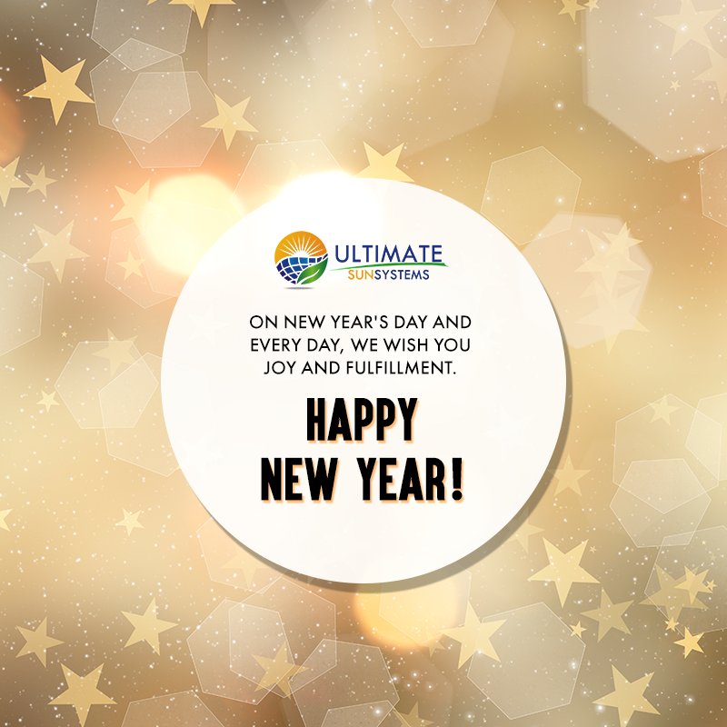 USSPL's tweet photo. Team Ultimate Sun Systems wishes you all a magnificent year full of festivity and celebration.
#HappyNewYear #HappyNewYear2018 #HappyNewYear2018 india #NewYearsDay #NewYearsDay2018 https://t.co/phNsqmhoFB