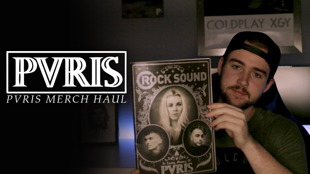 Verzeyy's tweet photo. New Video! https://t.co/NaWIkqSNMs
#PVRIS Merch Haul! #LynnGunn #PVRISBAND #merchandise #youtube #pvris #RiseRecord
Fan of the band PVRIS? check out the merch I have! https://t.co/p65D3R8dls