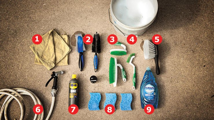 BicyclingMag's tweet photo. Get your bike squeaky clean in time for your next ride: https://t.co/DL1gObTzs4 https://t.co/OBNZGJhqyU
