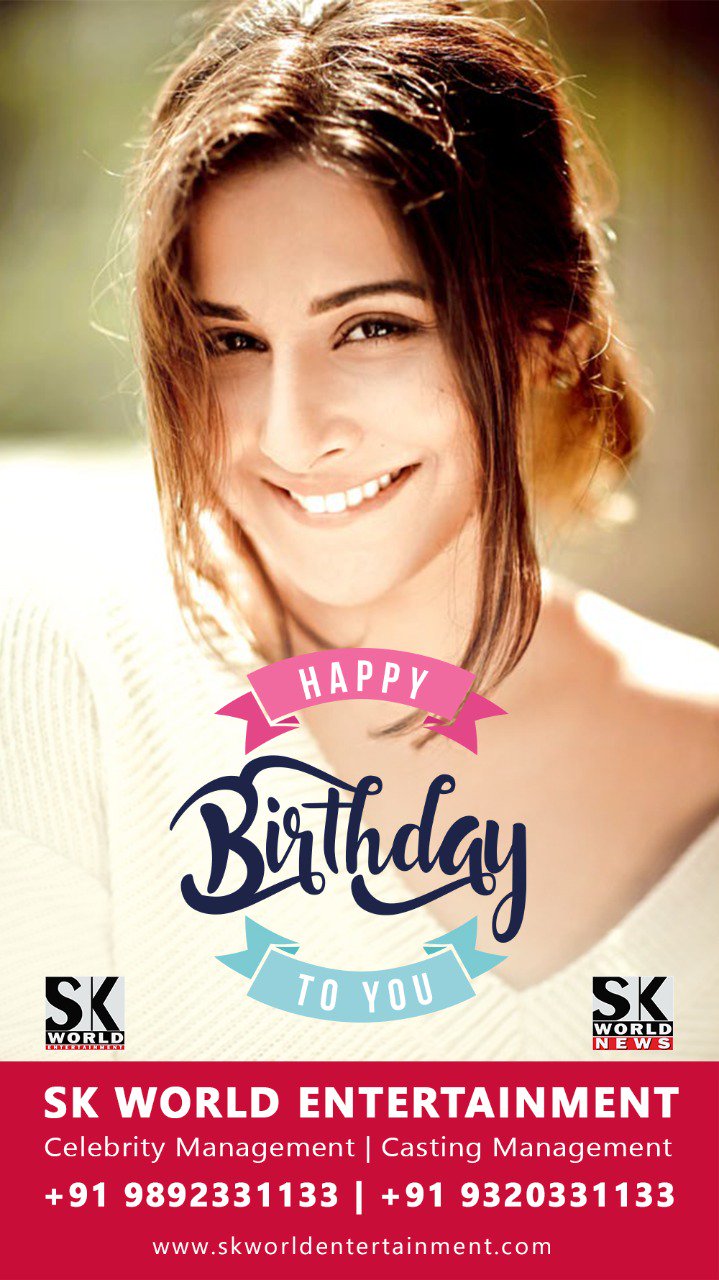HAPPY BIRTHDAY VIDYA MA\M...  