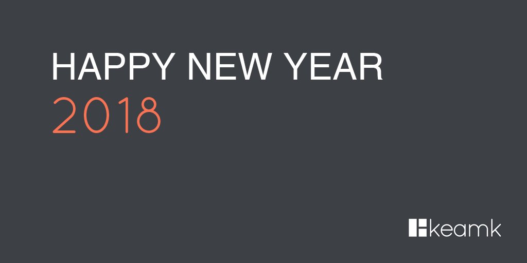 keamkapp's tweet photo. Happy New Year 2018! https://t.co/2YmWXgxAwM