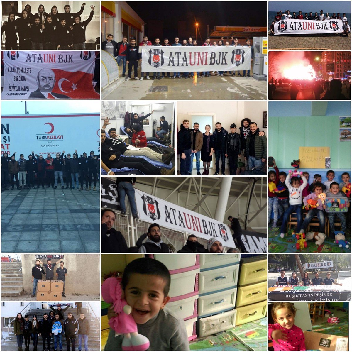 Üniversiteli Beşiktaş'lılar Ailesi Olarak Sevinciyle Üzüntüsüyle Koskoca Bir Yılı Geride Bıraktık.Yeni Yılın BEŞİKTAŞ Ailesine Huzur, Mutluluk, Sağlık ve Şampiyonluk getirmesi dileğiyle.