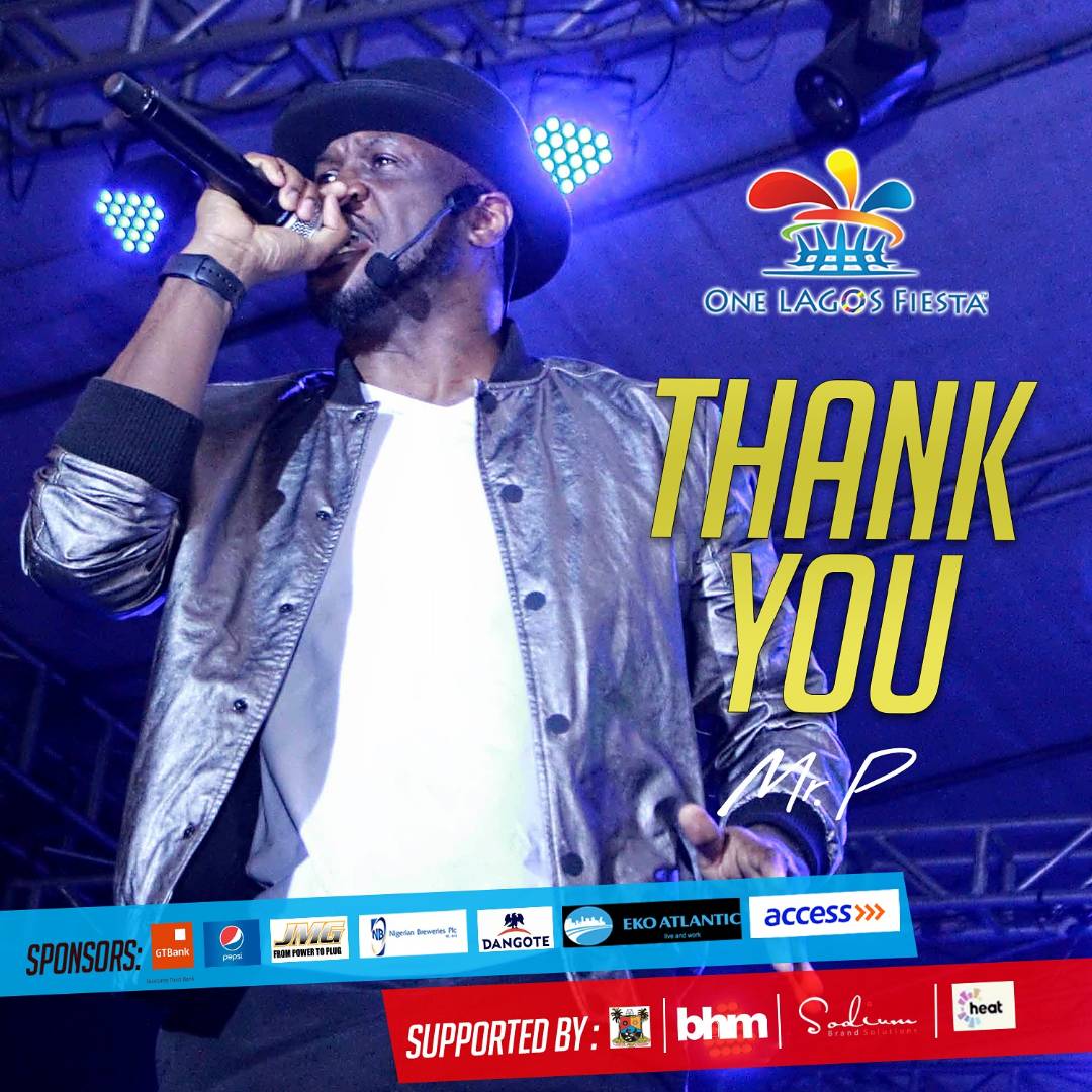 1lagosfiesta's tweet photo. A big thank you to @PeterPsquare for giving a legendary performance last night. #OneLagosFiesta #Finale #NewYear #Falzthebahdguy #OLF #OLF17 https://t.co/lyw7bhL57l