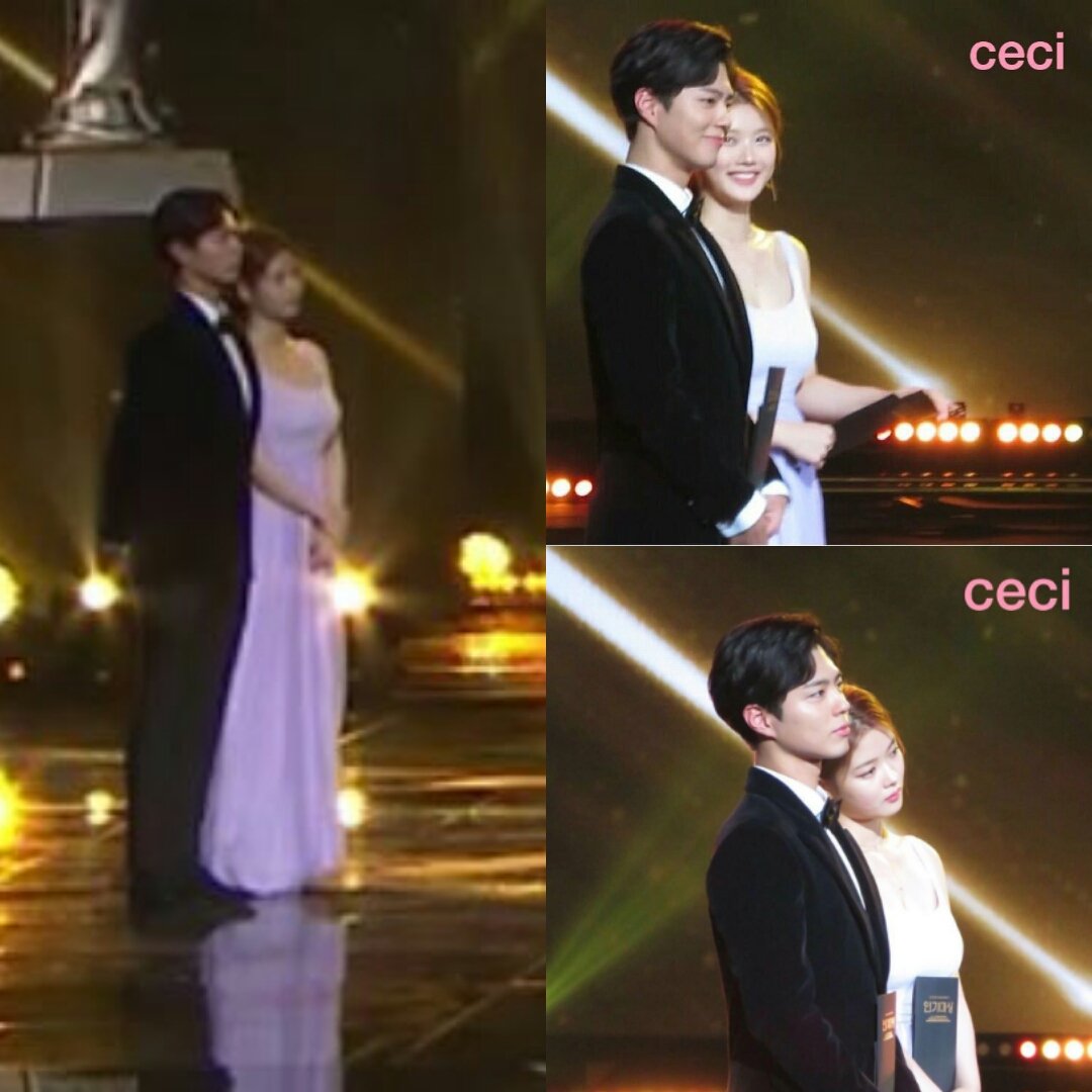 iamwilmaedic05's tweet photo. 180101..Perfect Couple last night.. @ KBS Drama Awards 2017 
#BoYooCouple  #boyoomoments 
#ParkBoGum #KimYooJung 
#2017KBSDramaAwards 
#you_r_love #BOGUMMY 
#Happy2018 https://t.co/j9mofAFvIT