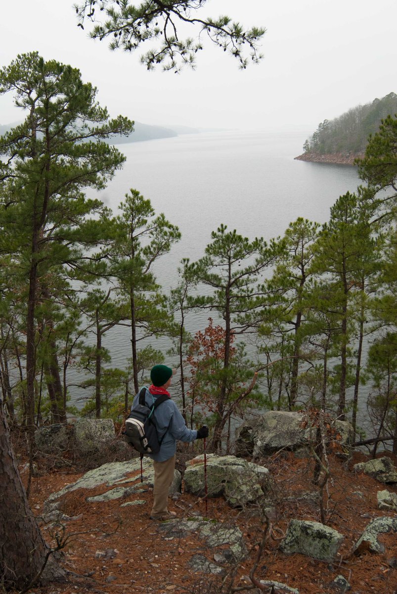 artourism's tweet photo. Arkansas State Parks are the perfect venue for starting those New Year's resolutions. Take your first hike of the new year in The Natural State. #VisitArkansas https://t.co/InsNY9ae2e