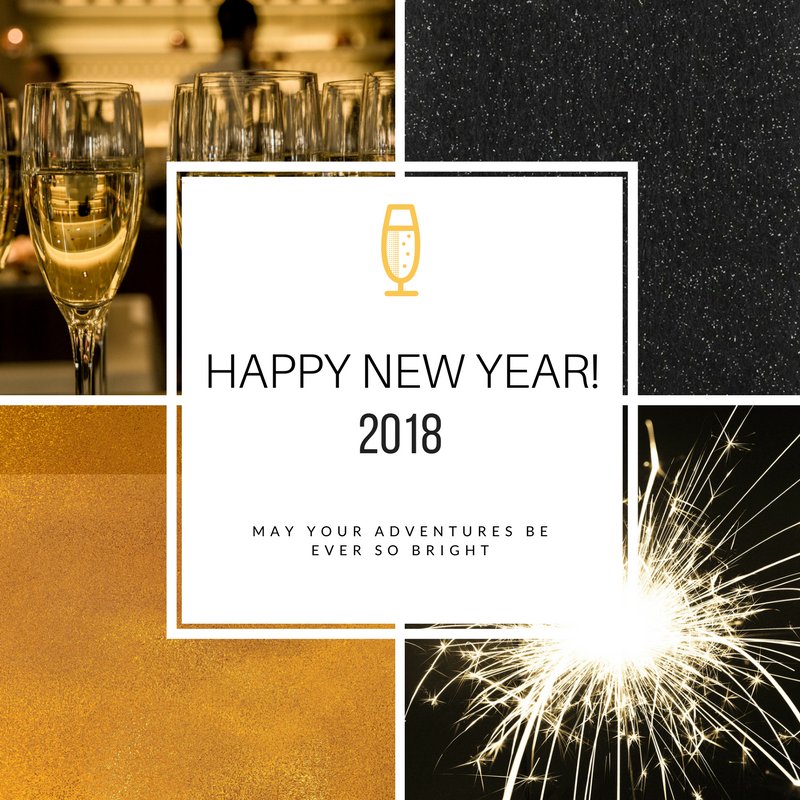 We’d like to wish all of our friends and families a very happy New Year! #2018