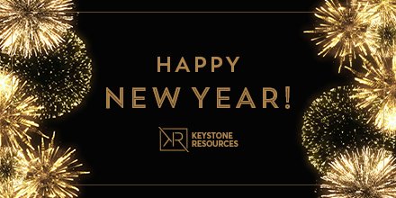 Happy New Year from Keystone Resources!  May 2018 be filled with prosperity and joy! #htx #creativeagency #happynewyear #newyear2018