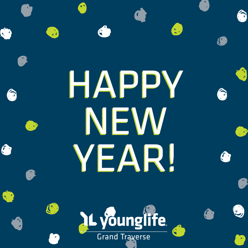GTYoungLife's tweet photo. Happy New Year, friends! 

We're so excited for all that 2018 will bring - more friends, new schools, camp trips, deepened relationships, and lots of fun. 

Thank you for making another year of Grand Traverse Young Life possible! 

#YLinitwithkids https://t.co/CiVZy1VqxW