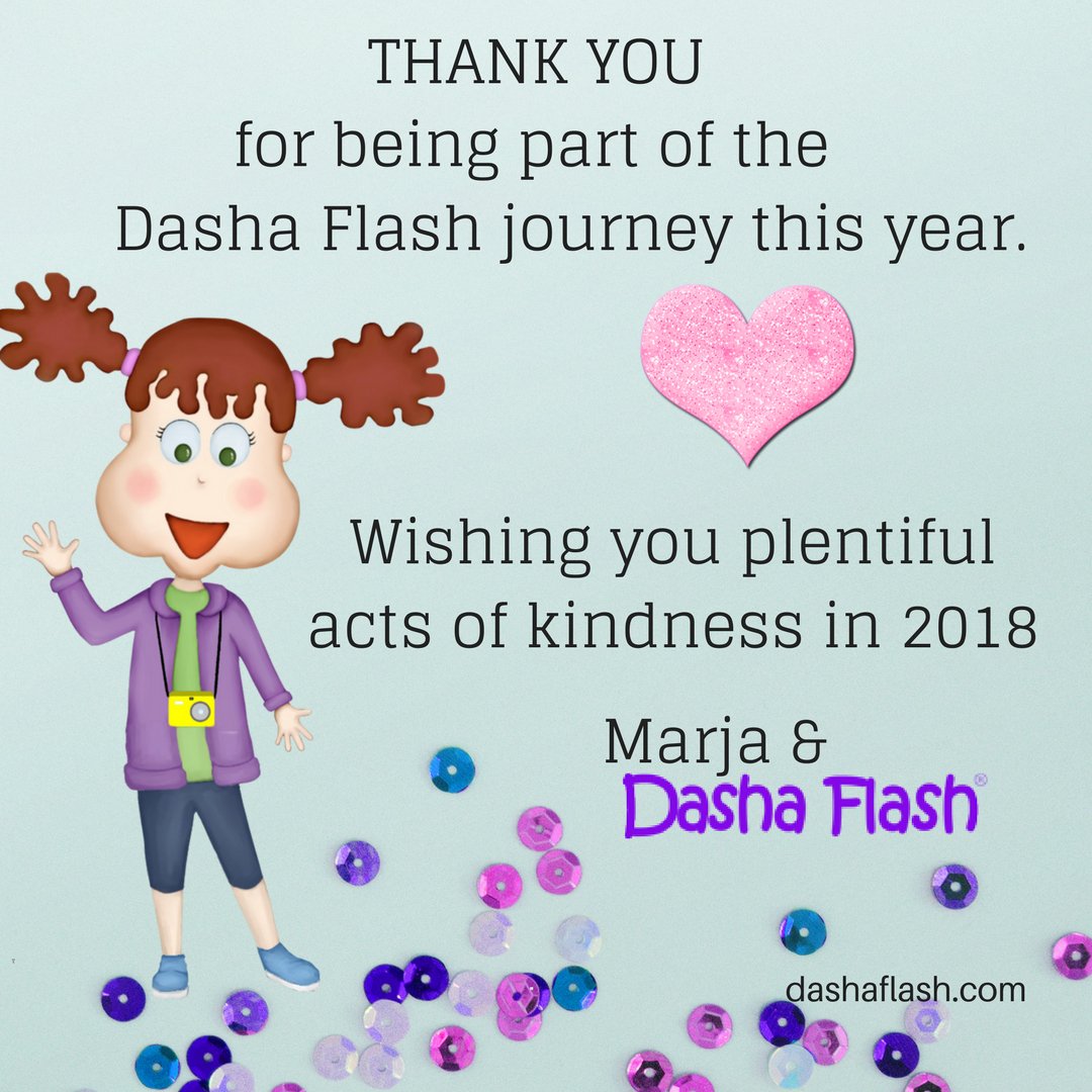 MarjaPerren's tweet photo. #HappyNewYear! Thank you for being a part of the #DashaFlash journey! 💗#DashaFlashFoundation #childrensbook #herocanvasproject @USSMidwayMuseum #SanDiego @ChaptersAjax @ChaptersMarkham @chaptersindigo #actsofkindness @ChildrensWishON @ChildrensWish   @DIESELBrentwood https://t.co/ltpkf95UpV