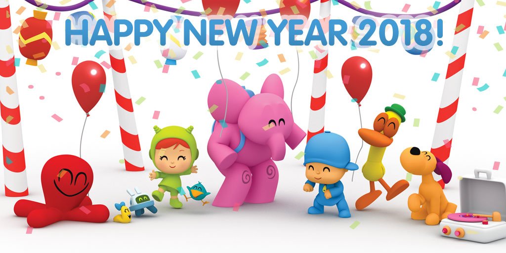 pocoyo's tweet photo. Happy New Year from Pocoyo and his friends!
😀 https://t.co/qJH0I4hUKi