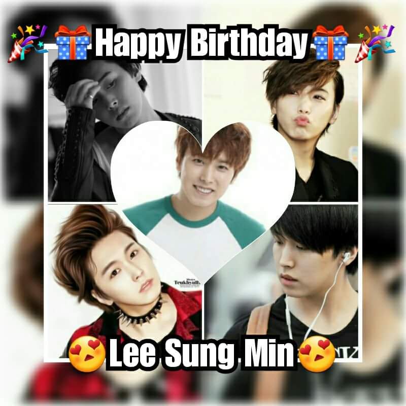  Feliz Cumpleaños, Happy Birthday Lee Sungmin 