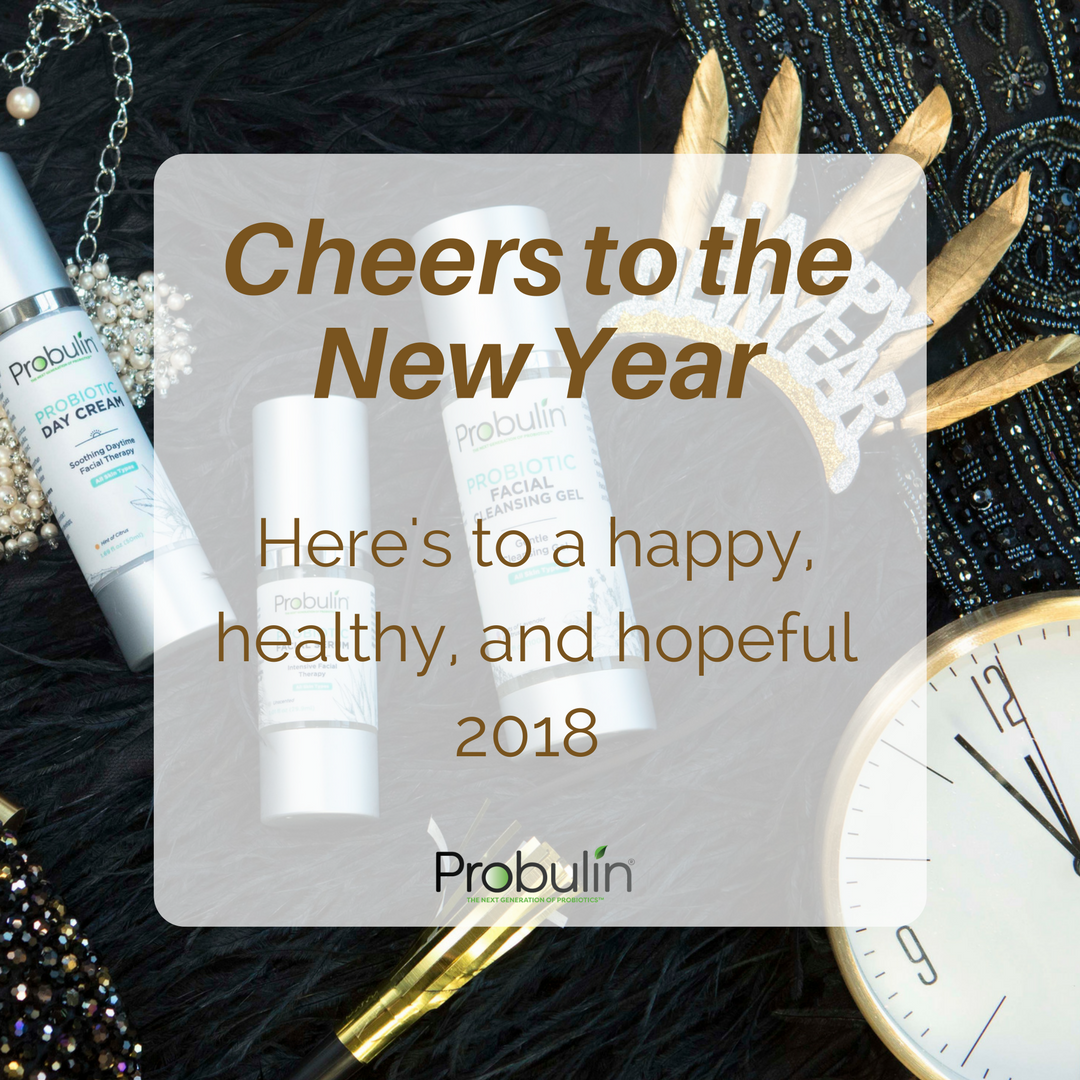 Probulin's tweet photo. Happy New Year from the team at #Probulin! #Newyear #Newyears2018 #Goodbye2017 #Hello2018 #Happynewyear #Happy #Healthy #Cheers #Probiotic https://t.co/DyHtJ9FVzd