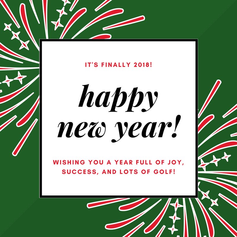 RollingMeadowsG's tweet photo. Wishing you a great 2018 filled with joy and lots of golf! https://t.co/clueR6KTJt