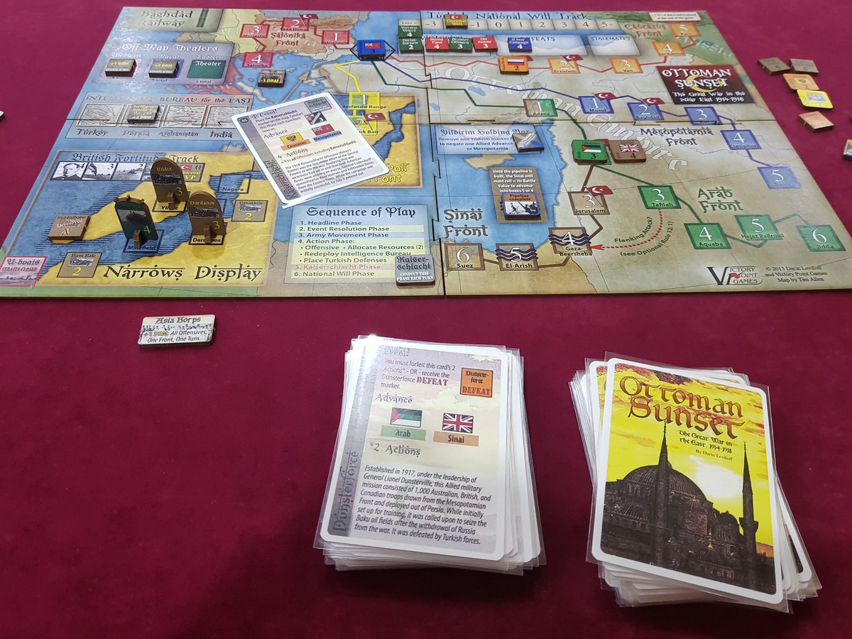 oyunbazlar's tweet photo. 🇬🇧 Played #OttomanSunset for the first time, suffered a Marginal Defeat after Townshend's Army captured Constantinople.
🇹🇷 Osmanlı Günbatımı oyununu ilk oynayışım. Townshend Ordusunun İstanbul'u ele geçirmesiyle kaybettim. https://t.co/zI6aSQMFkc