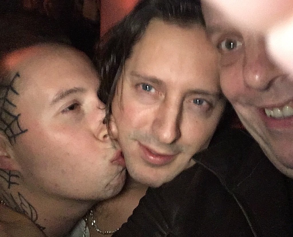 New Year's Eve with a Libertine and a Slave. #thelibertines #theslaves #camdenunderworld