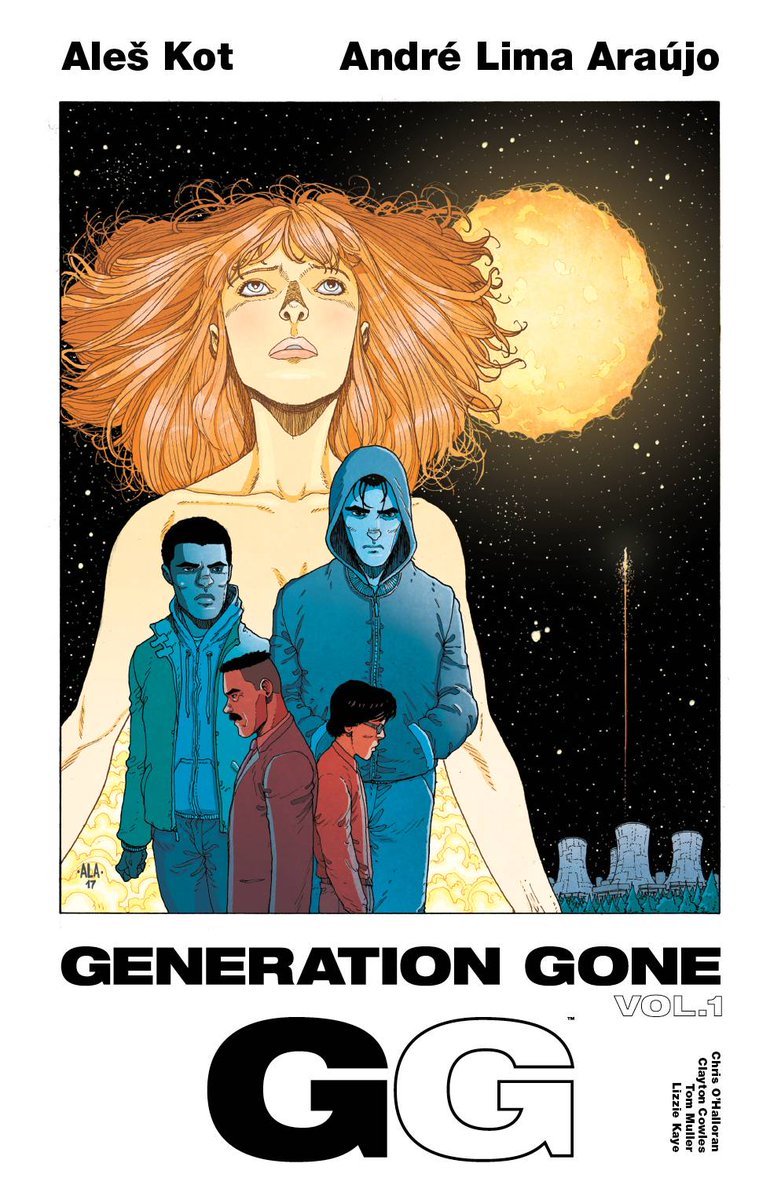 paradoxcnc's tweet photo. The @paradoxcnc TP of the week, (and one of my favourite new series of 2017), is #GenerationGone Vol. 1! Available 10am Wednesday January 3rd! @ales_kot @erdna11 @ChrisOHalloran https://t.co/e6kzOoA5GH