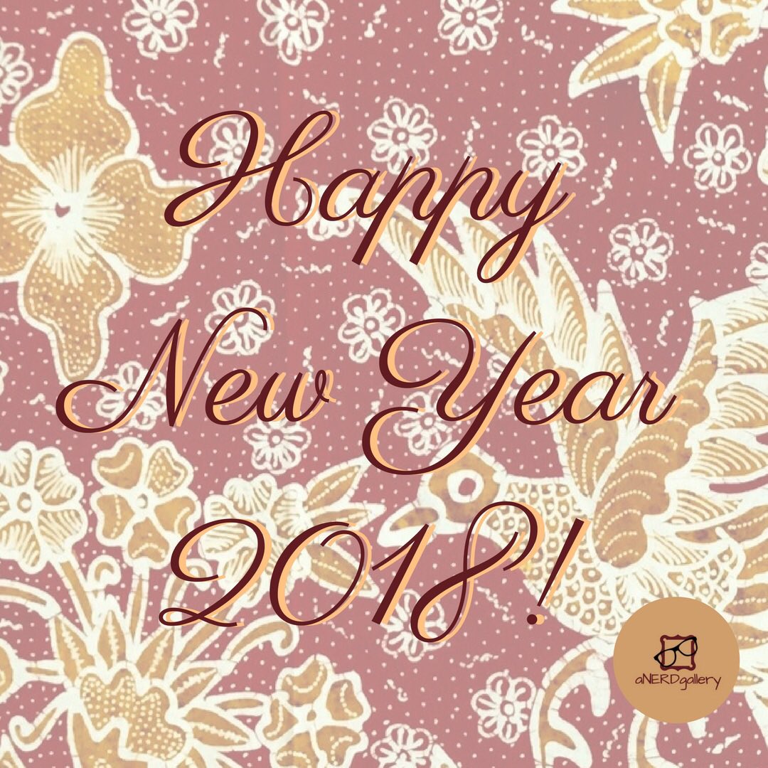 Happy new year! May 2018 be another exciting year!