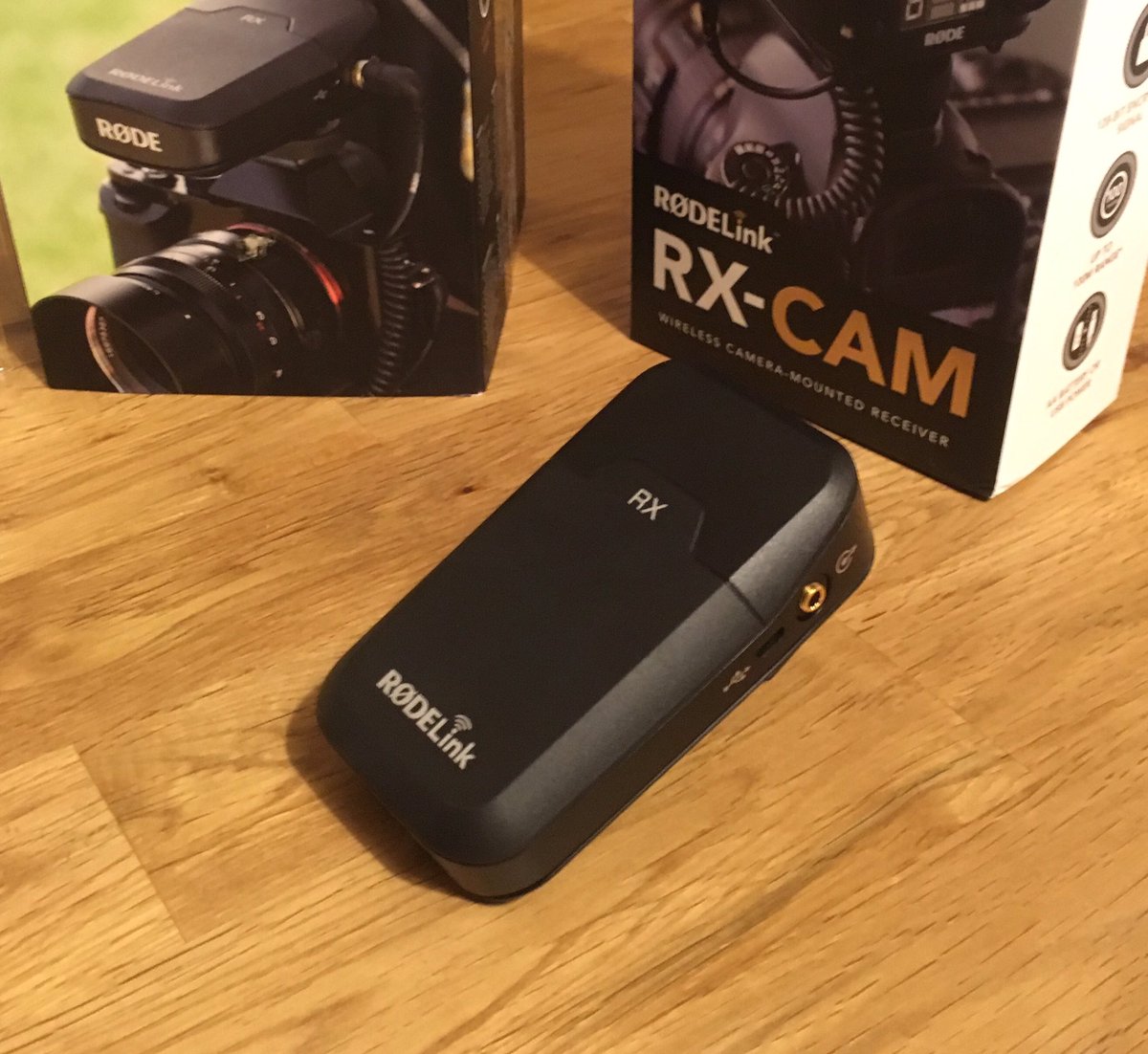 Peter_Townsend's tweet photo. New kit! Looking forward to trying these Rode radio mics out. https://t.co/0RW3boSyfQ