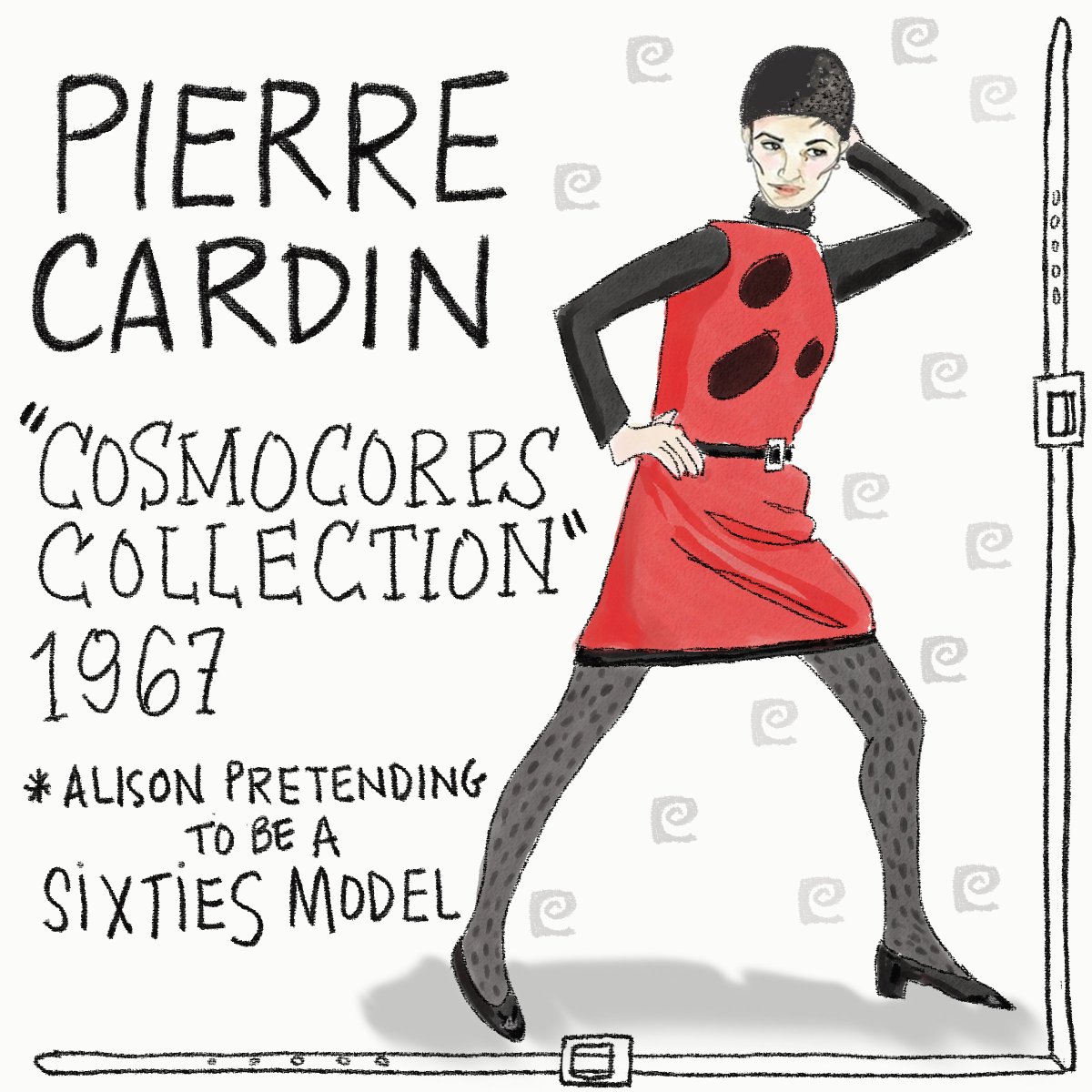 Alison Garwood Jones On Twitter In This New Year S Instagram Trunk Show I M Modelling A Tunic From Pierre Cardin S Cosmocorps Collection From 1967 Monsieur Cardin Turns 96 This July I Hope He Still