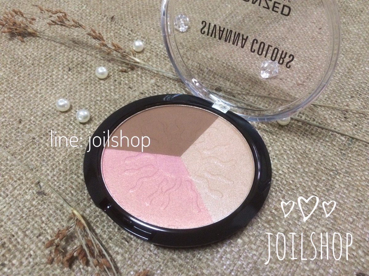 joilshop's tweet image. ❌ลดราคาจาก 150บาท❌🔴เหลือ100บาท🔴
บรอนซ์เซอร์+บลัชออน+ไฮท์ไลท์ สีละมุนๆมากโหยอันนี้ดีมาก คนรีวิวเยอะ ตลับใหญ่ใช้ได้นาน  (เหลือ2)
#HowtoPerfect