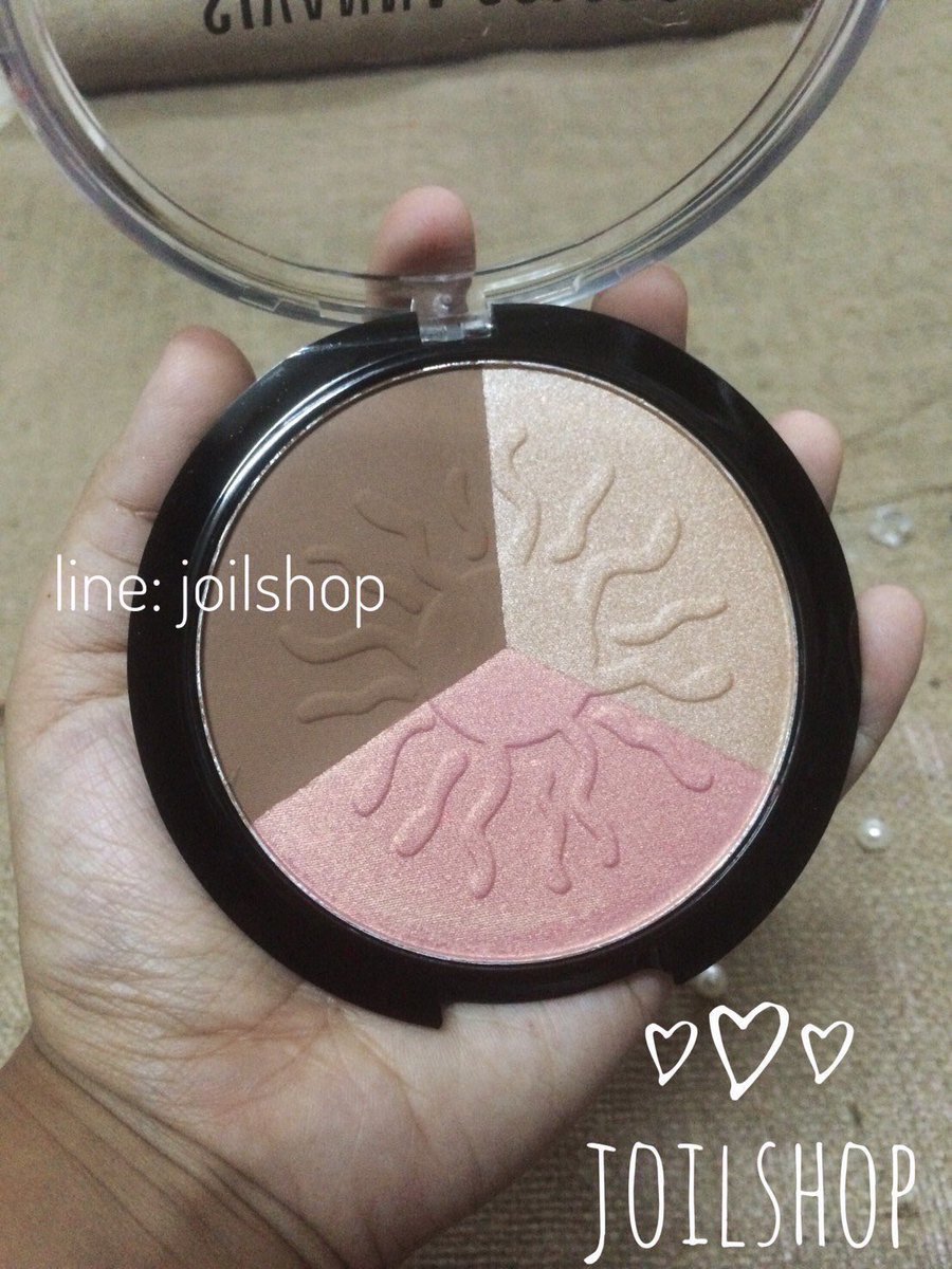 joilshop's tweet image. ❌ลดราคาจาก 150บาท❌🔴เหลือ100บาท🔴
บรอนซ์เซอร์+บลัชออน+ไฮท์ไลท์ สีละมุนๆมากโหยอันนี้ดีมาก คนรีวิวเยอะ ตลับใหญ่ใช้ได้นาน  (เหลือ2)
#HowtoPerfect