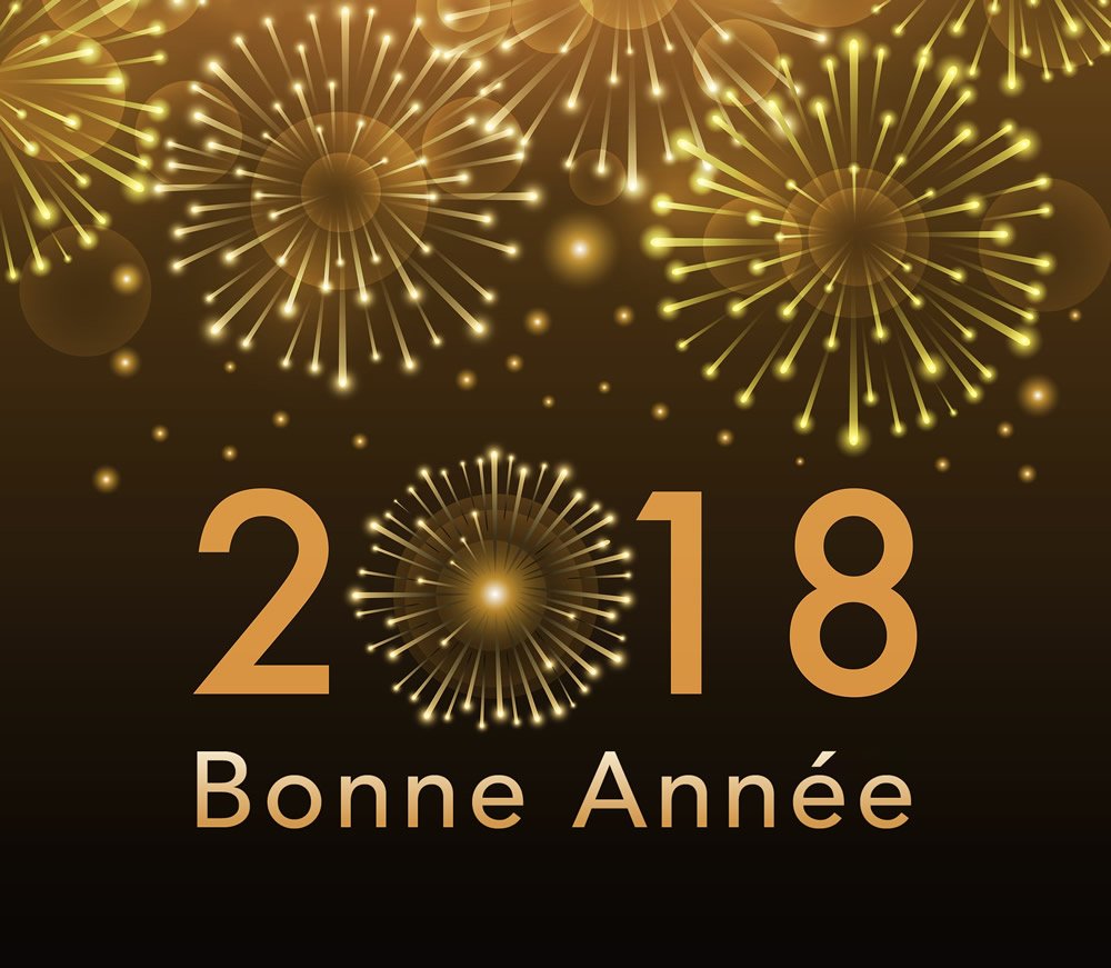 Bonne année 2018