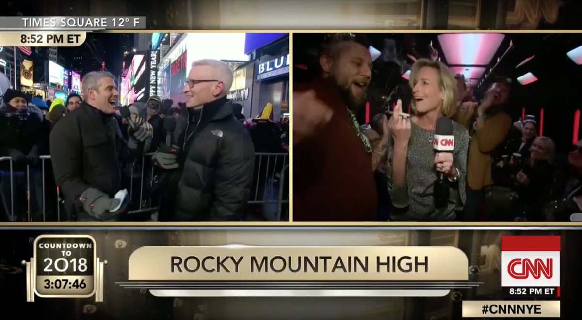 CNN’s Randi Kaye Delivered New Years Eve Report from Marijuana Party in Denver bit.ly/2CqClnx