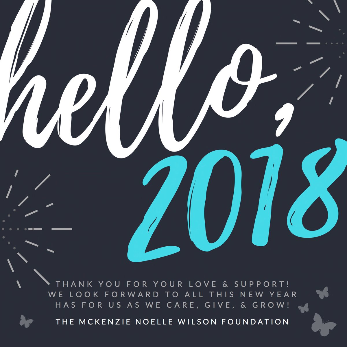 CareGiveGrow's tweet photo. Happy New Year from all us at the Foundation! #caregivegrow https://t.co/ss7M2CMoYC