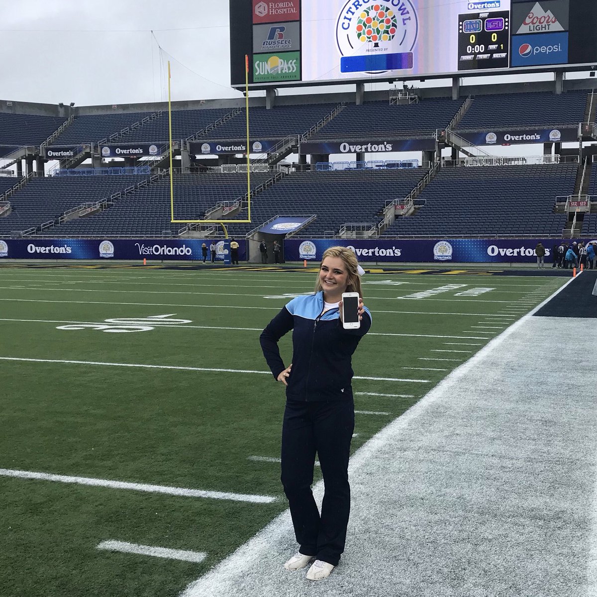 It’s Game Day in Orlando at the Citrus Bowl! Add us on Snapchat as @UCA_madeline takes over to give you an inside look at the Varsity Spirit Citrus Bowl Pre-Game Performance! 👻: varsityspirit