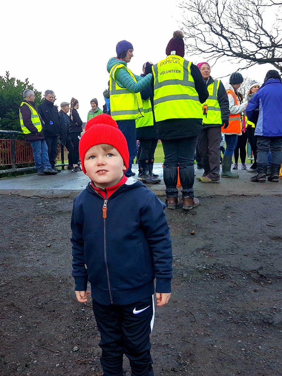 My future <a href="/juniorparkrunUK/">junior parkrun UK</a> star. George turned 4 on the 17th December &amp; took part in his first run yesterday at #brighouse