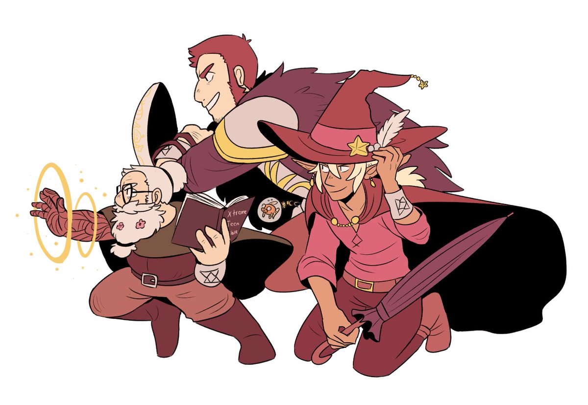 artisticazurite's tweet photo. Since #thezonecast really was the highlight of 2017 for me, I figured what would be a better first drawing of 2018 than my boys rushing into the new year? @griffinmcelroy @travismcelroy @JustinMcElroy @DocCurm https://t.co/wKOXa8Ao7B